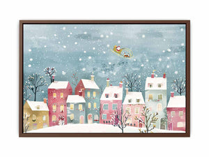 Festive Scene Poster