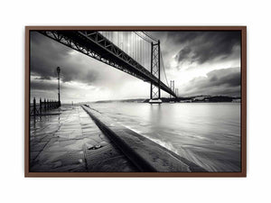 Road Under Bridge Poster