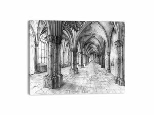 The Gothic Hall Canvas Print