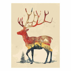 Retro Reindeer