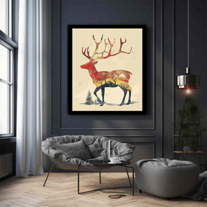 Retro Reindeer