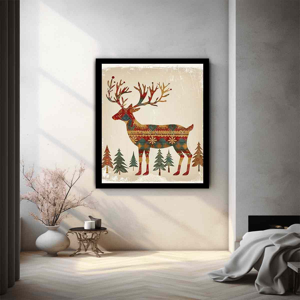 Retro Reindeer