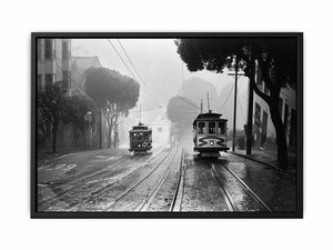 Cable Cars Painting