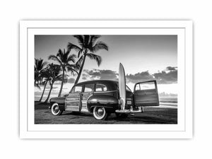 Station Wagon Streched canvas