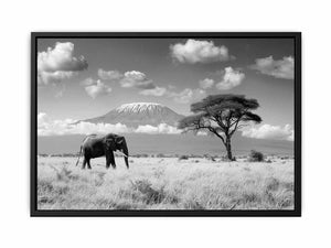 Lonely Elephant Painting