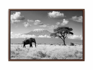 Lonely Elephant Poster
