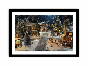 Christmas Town Art Print