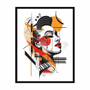Abstract Face Painting