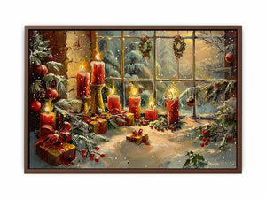 Christmas Candles Poster