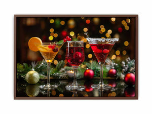 Christmas Mocktails Poster