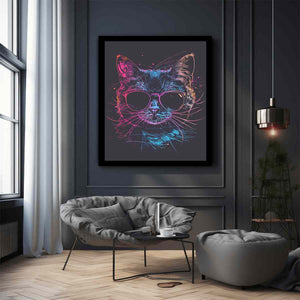Retro cat