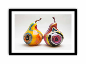 Evil Eye Pears Art Print