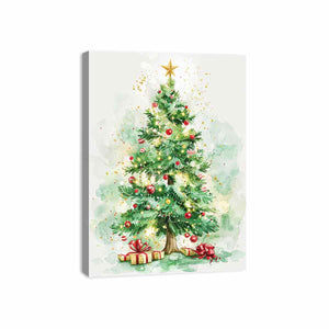 Christmas Tree Canvas Print