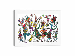 Dance Floor Canvas Print