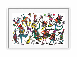 Dance Floor Framed Print