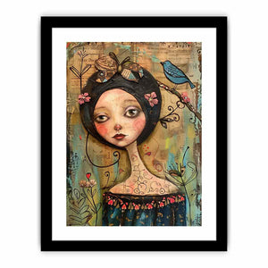 Girl Art Print