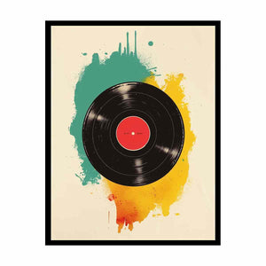 Vinyl Record Painting