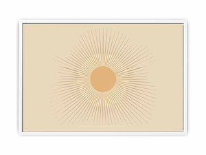 Sun Framed Print