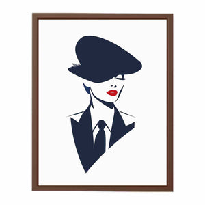 Minimalist Woman Poster