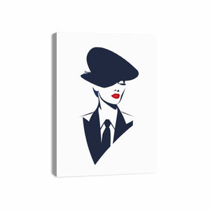Minimalist Woman Canvas Print