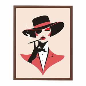 Minimalist Woman Poster