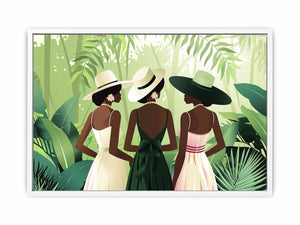 Chic Women Framed Print
