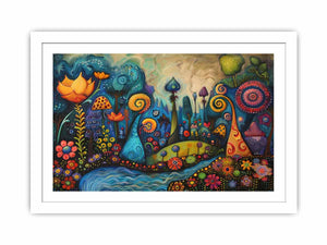 Whimsical Streched canvas