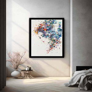 Watercolor Beauty Art Print