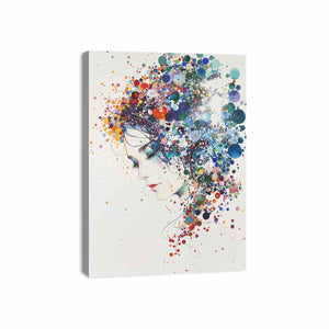 Watercolor Beauty Canvas Print
