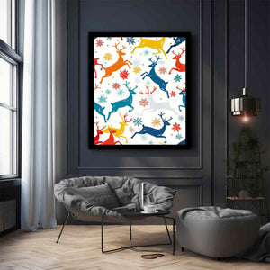Colorful Deers