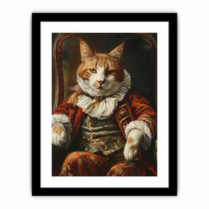 Viscount Cat Art Print