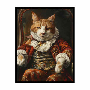 Viscount Cat Painting