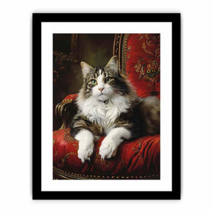 Viscount Cat Art Print
