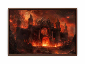 Castle in Hell Poster