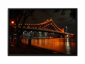Story Bridge by Night Painting