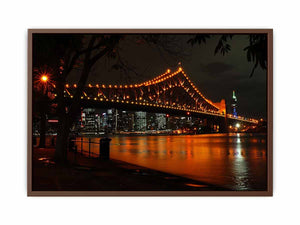 Story Bridge by Night Poster