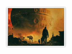 War Time Framed Print