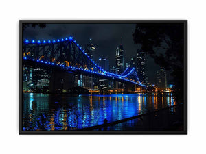 Story Bridge by Night Painting