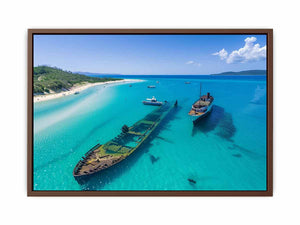 Tangalooma Wrecks Poster