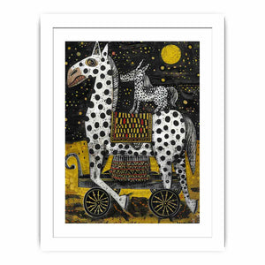 Ride Streched canvas