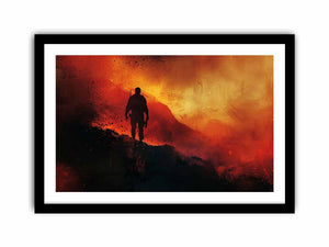 Endless Smoke Art Print
