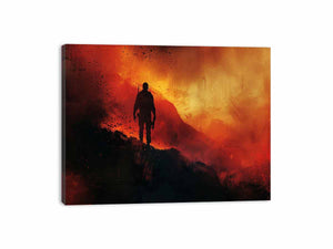 Endless Smoke Canvas Print