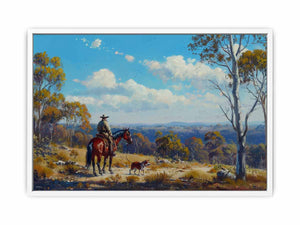 Going For Ride Framed Print
