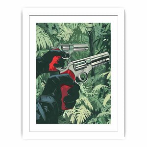 Tropical Search Streched canvas