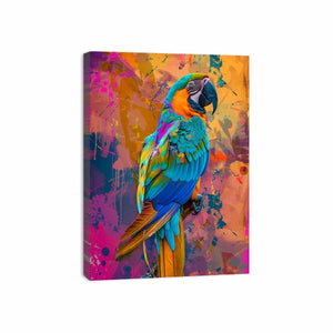 Colorful Parrot Canvas Print
