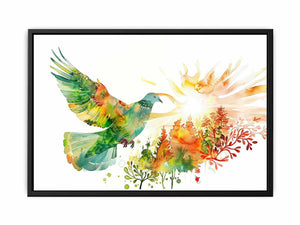 Elegant Dove Painting