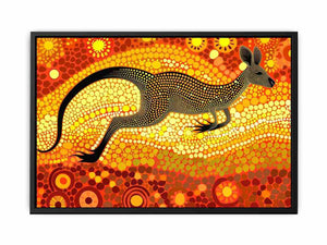 Kangaroo Painting