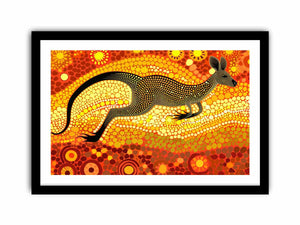 Kangaroo Art Print
