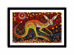 Kangaroo Art Print