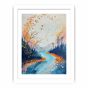 River Streched canvas
